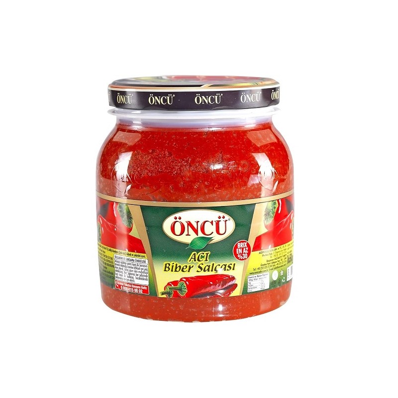 Öncü Biber aci 1.65Kg Öncü Biber aci 1.65Kg